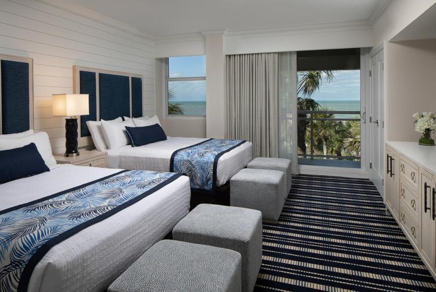 Deluxe Two-Bedroom Suite with Gulf View