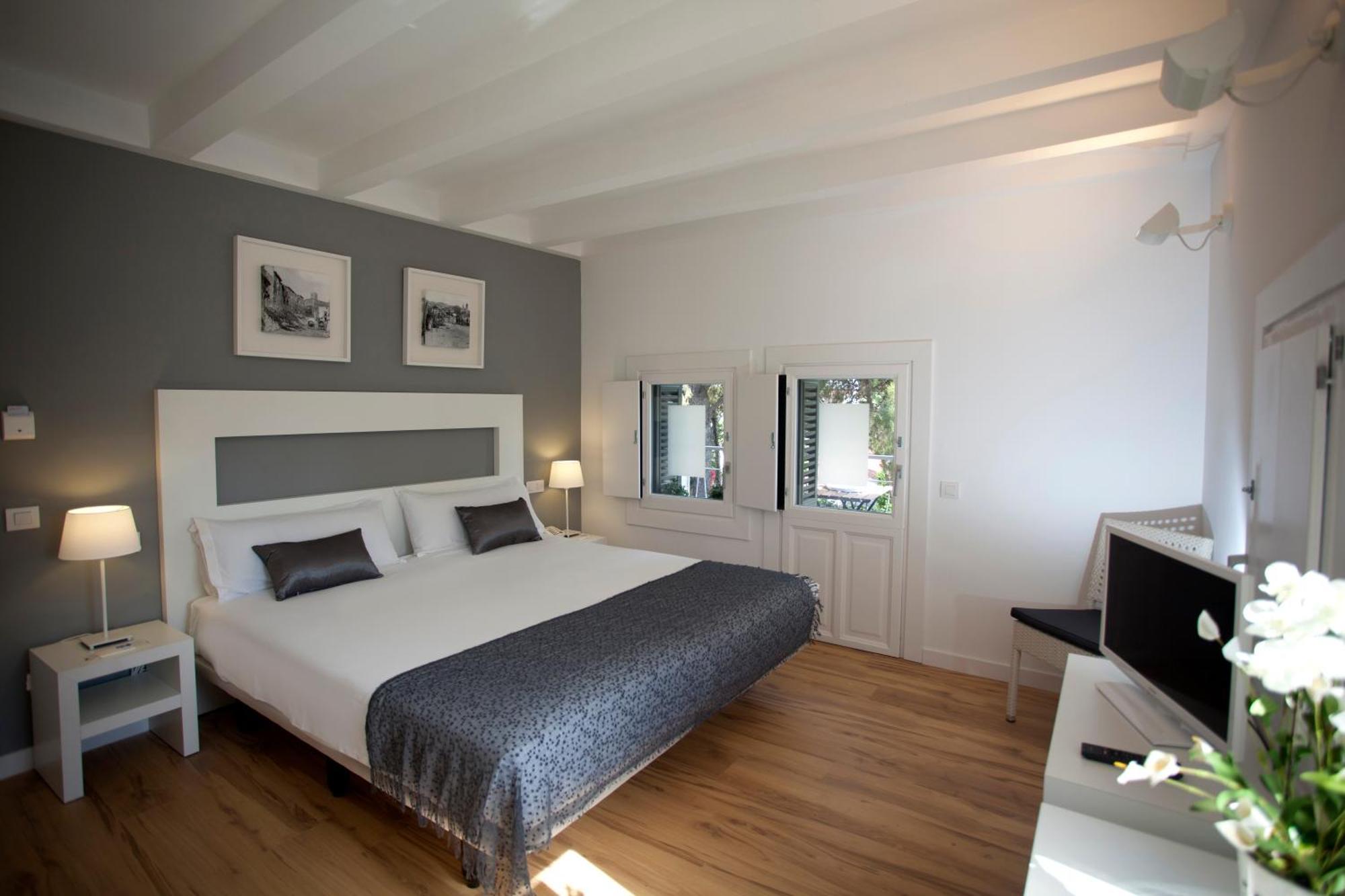 Tweepersoonskamer met 1 of 2 Bedden en Balkon