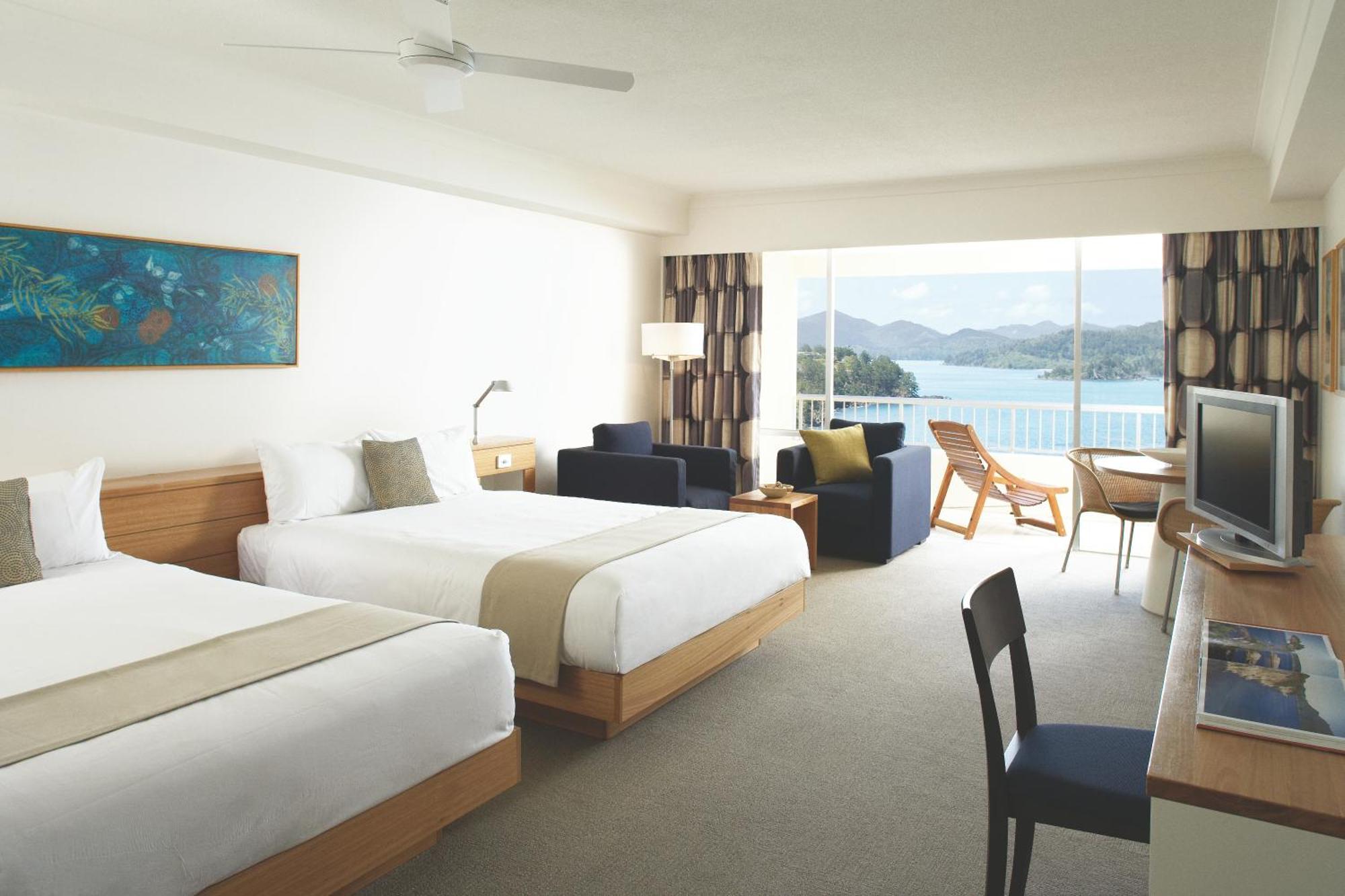 Quarto com Vista do Mar de Coral