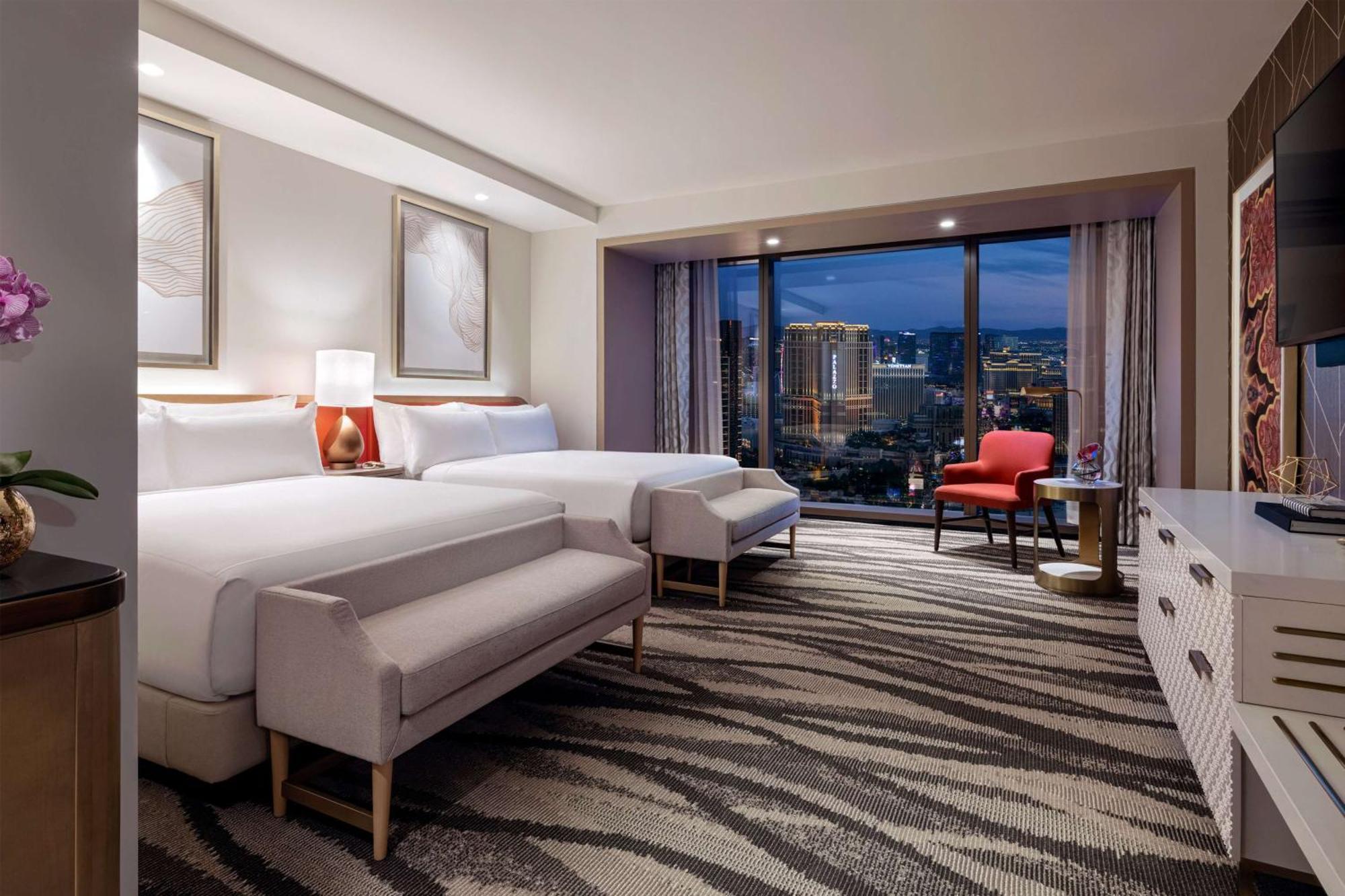 Habitación Premium con vistas al Strip - 2 camas grandes - Sin suplemento del resort