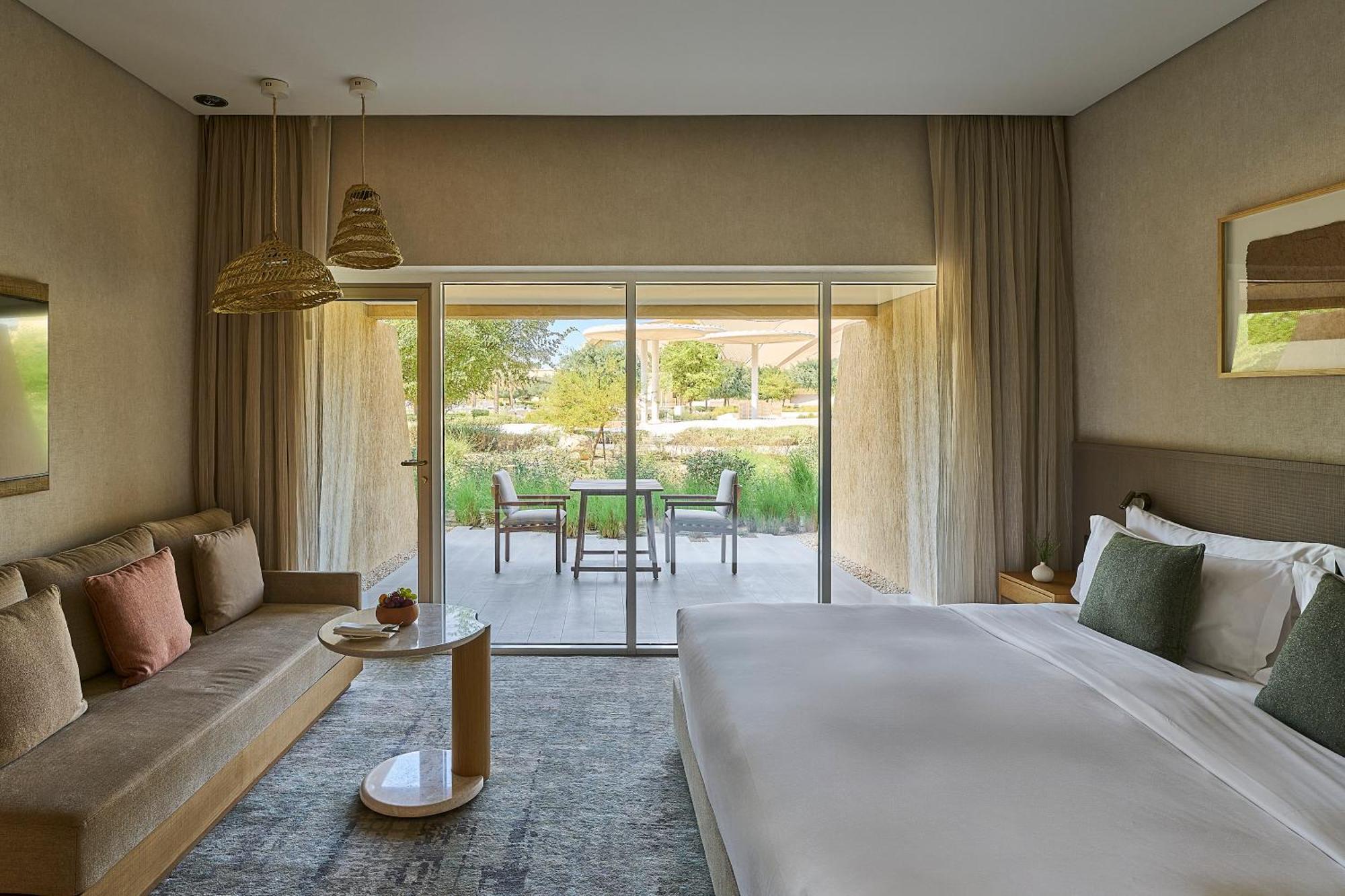 Chambre Lit King-Size - Vue sur Jardin