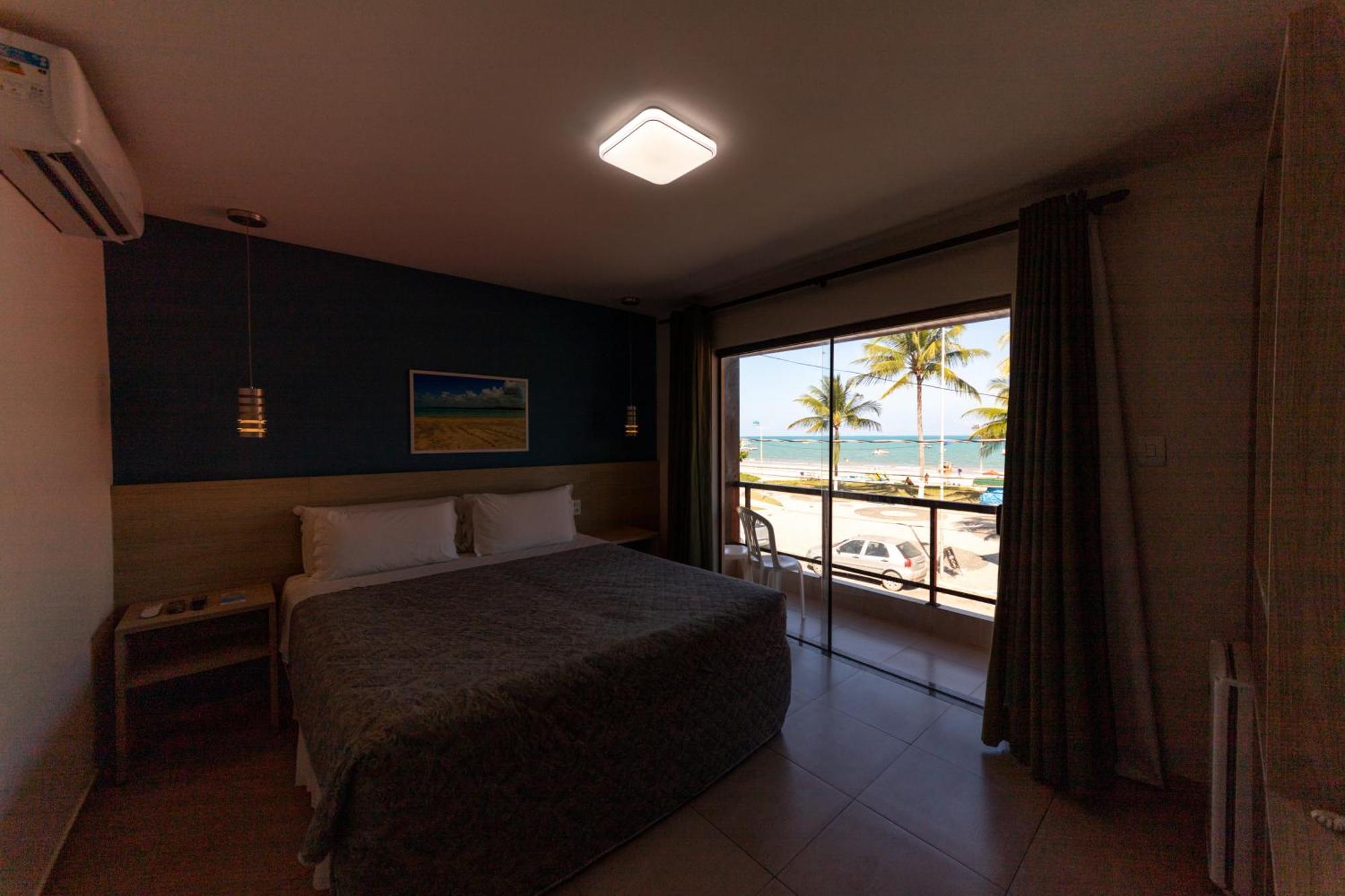 Quarto Duplo com Varanda e Vista Mar