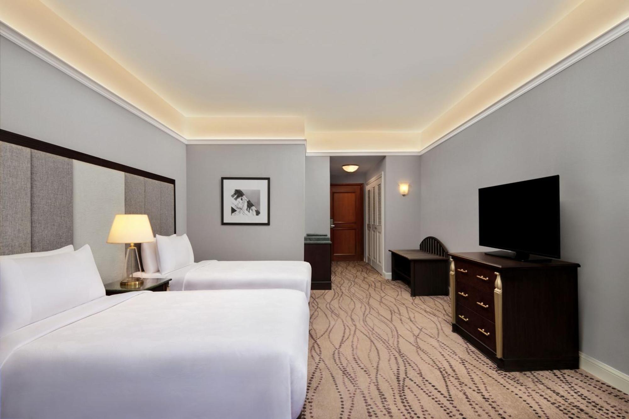 Premium Double Room Two Double Beds Skyline View