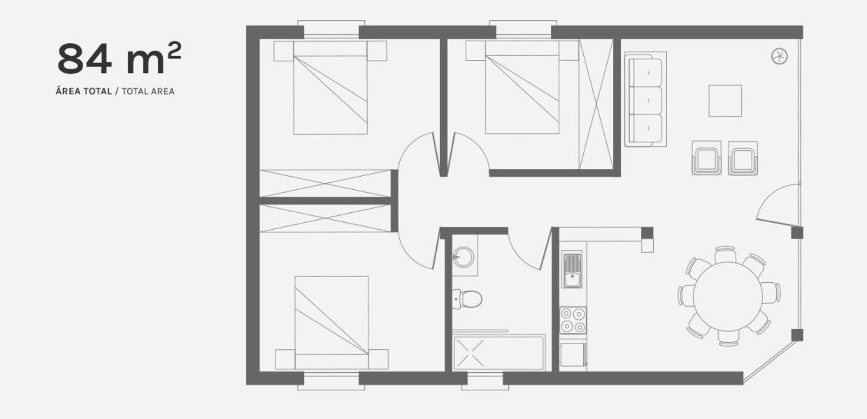 Casa com 3 Quartos