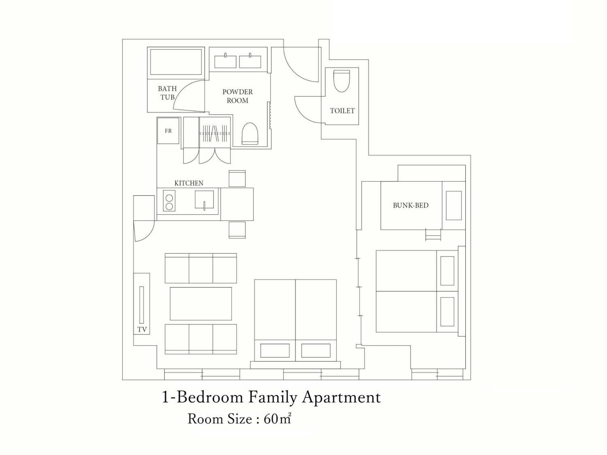 One-Bedroom Family Apartment,1627244062:JPEG