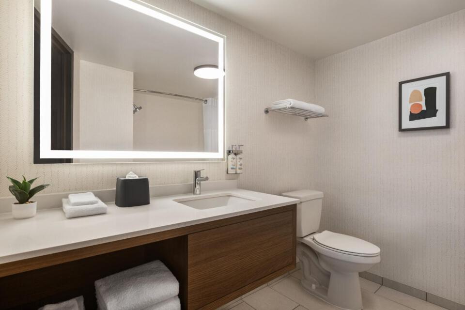 Queen Room Shower Communications or Mobility Accessible