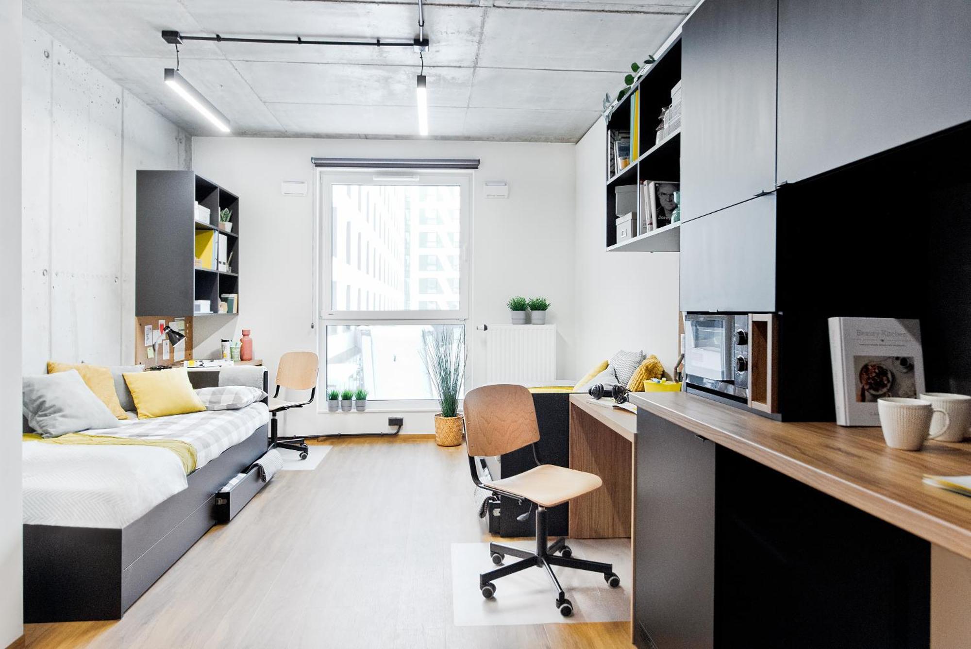 Habitación Doble adaptada para personas con discapacidad - 2 camas