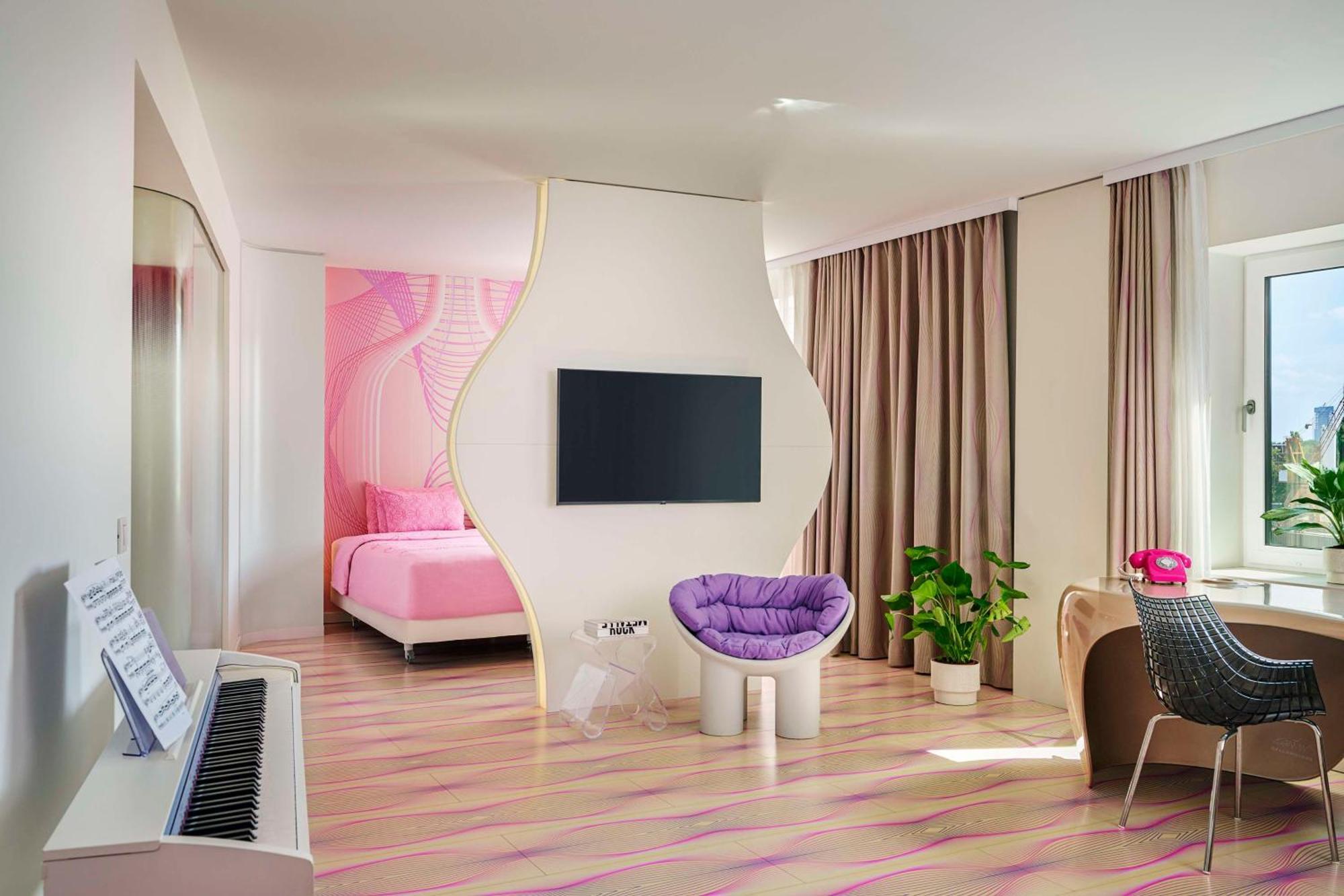nhow Kamer voor Vrienden & Familie met Uitzicht op Rivier (2 Volwassenen + 2 Kinderen)