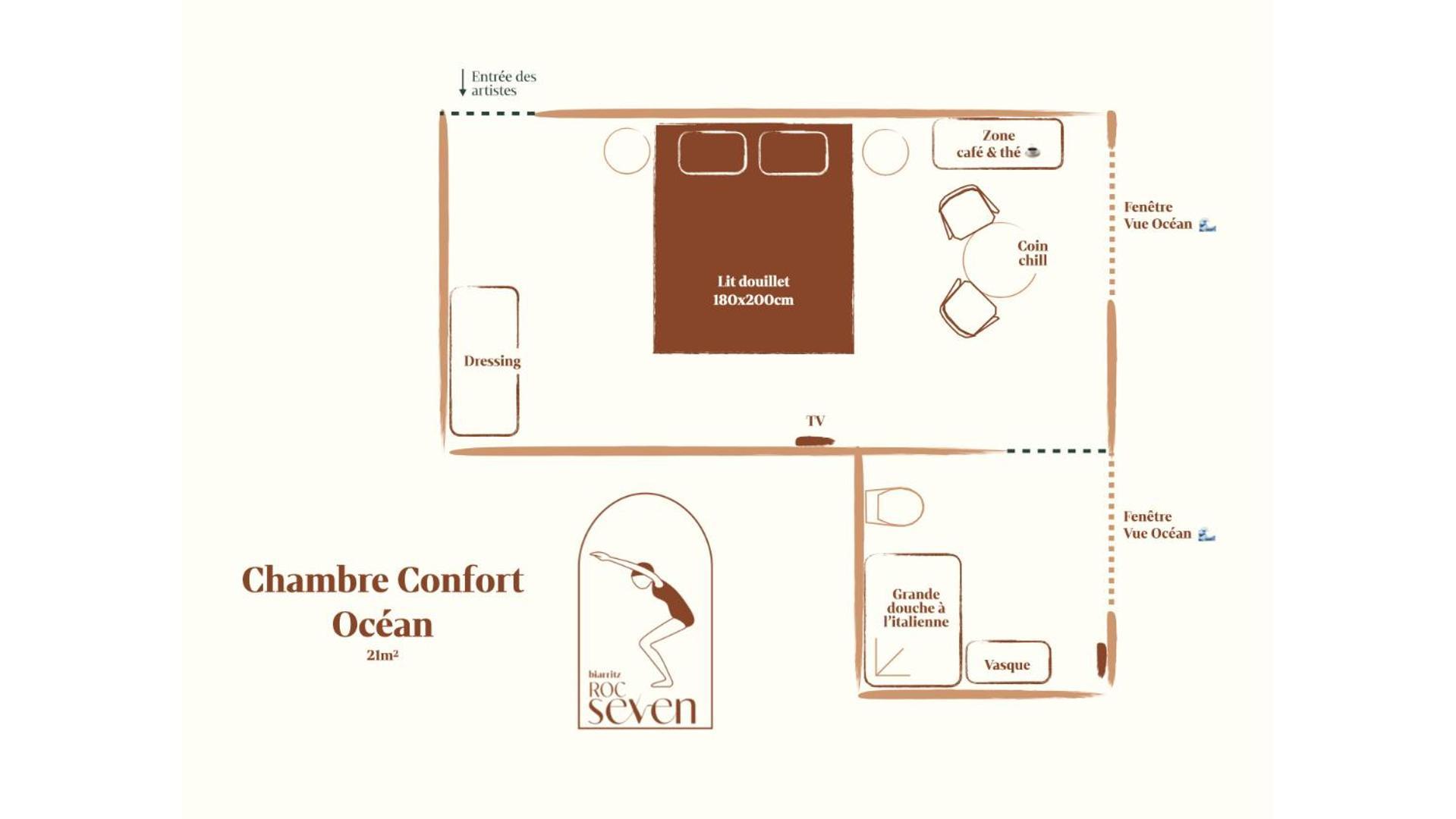 Habitación Superior con cama extragrande