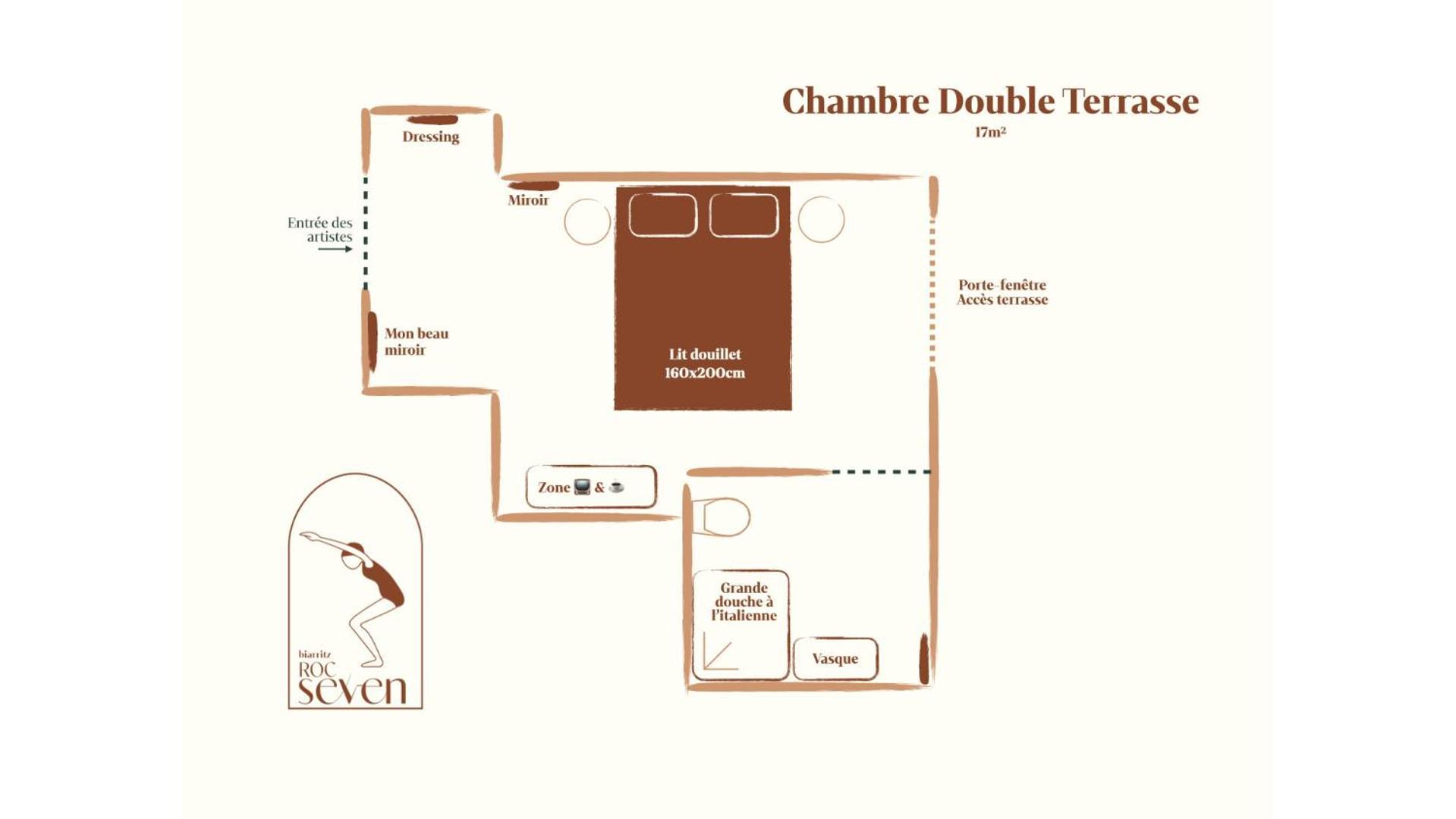 Habitación Doble con terraza