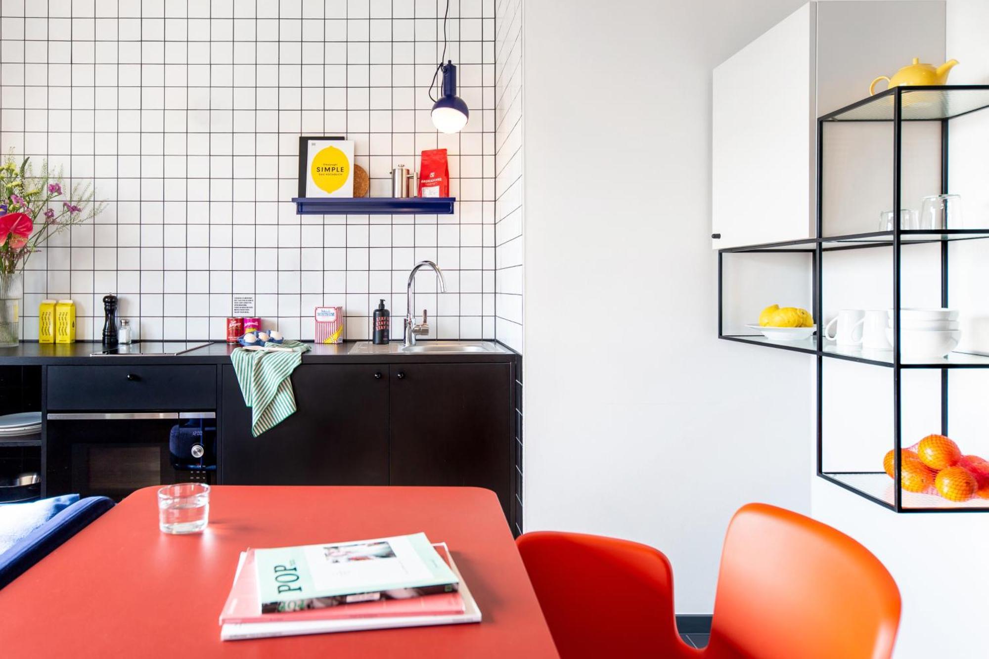 Appartement Design avec Lit Queen-Size