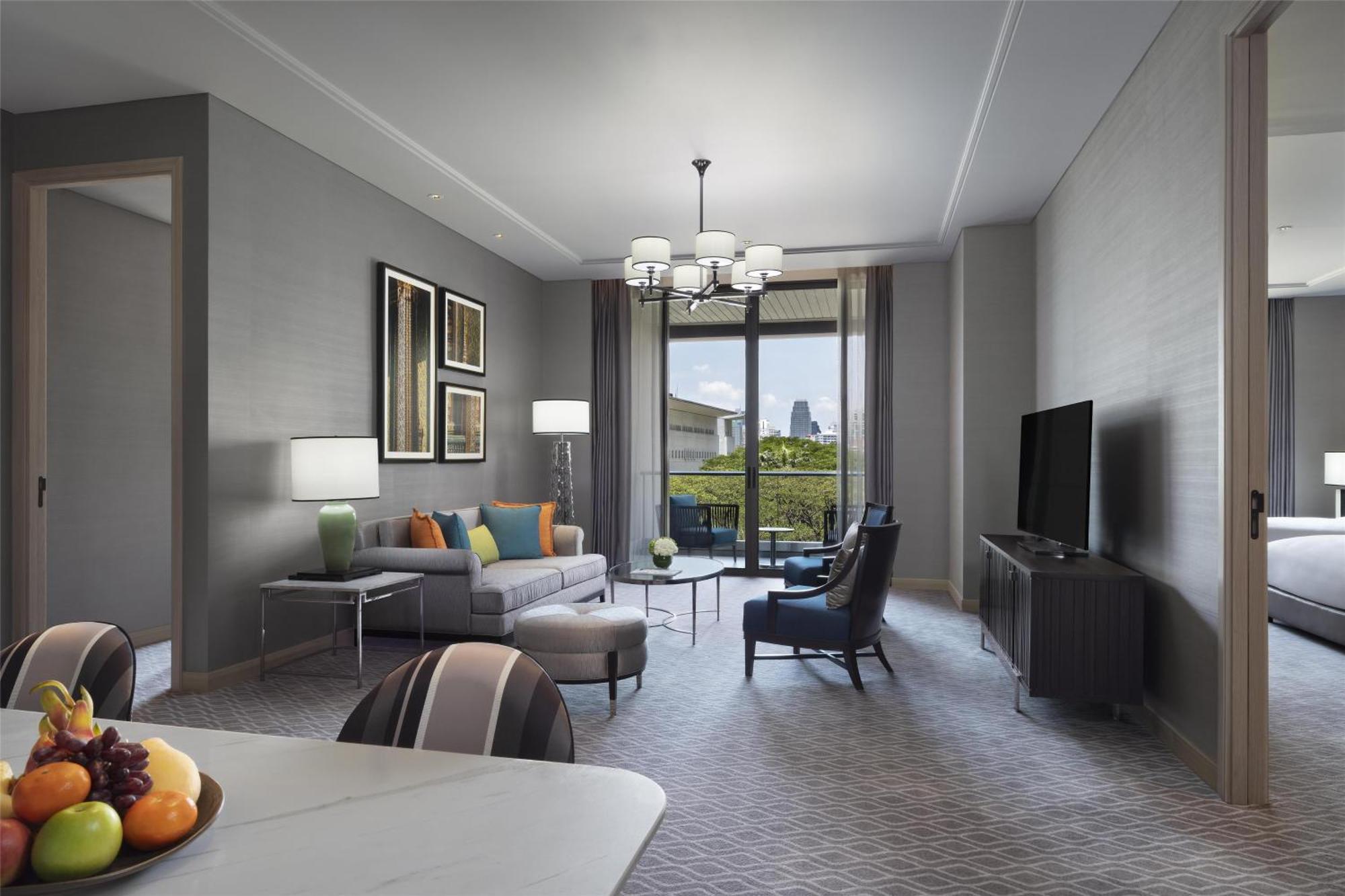 Two-Bedroom Grand Executive Suite with Balcony, Lounge Access and Thermal Journey Access