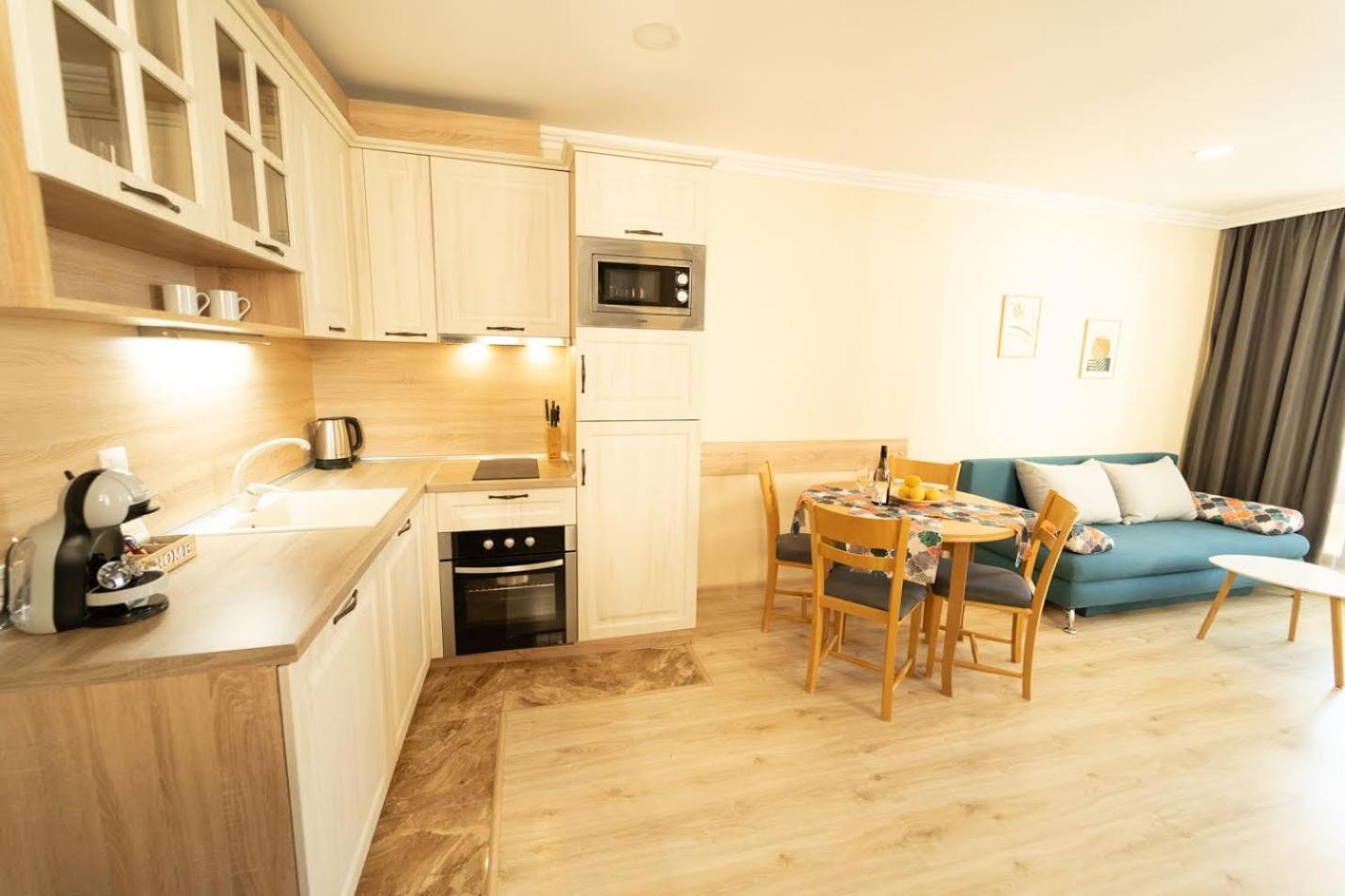 Appartement met 1 Slaapkamer en Gedeeltelijk Uitzicht op Zee (4 Volwassenen)