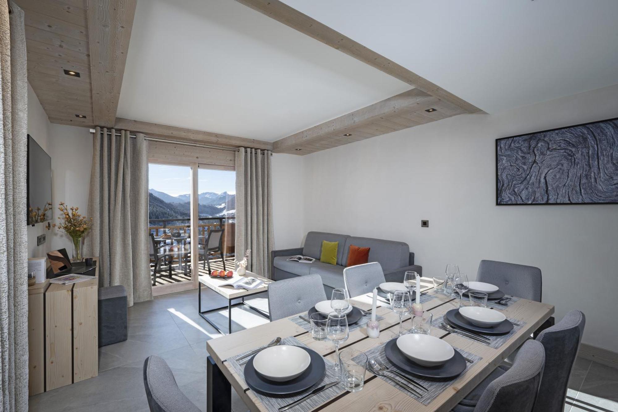 Appartement Confort Plus 2 Chambres pour 6 Personnes - Accès Spa