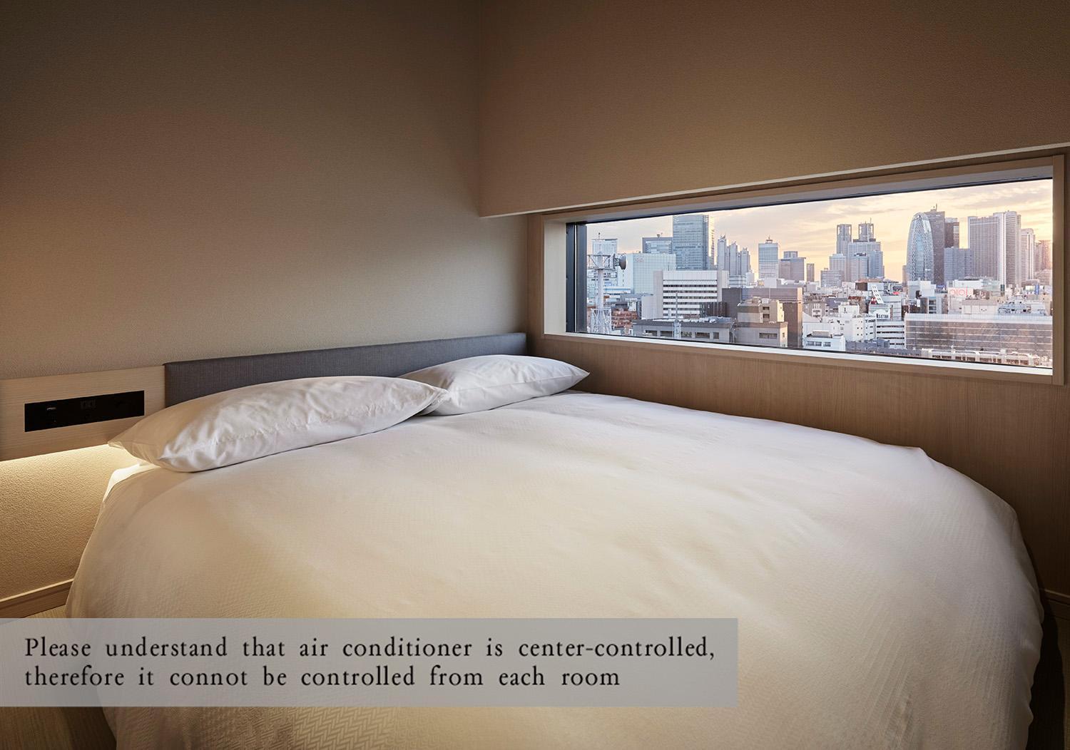 【Construction 】Double Room Small Double Bed Non-Smoking