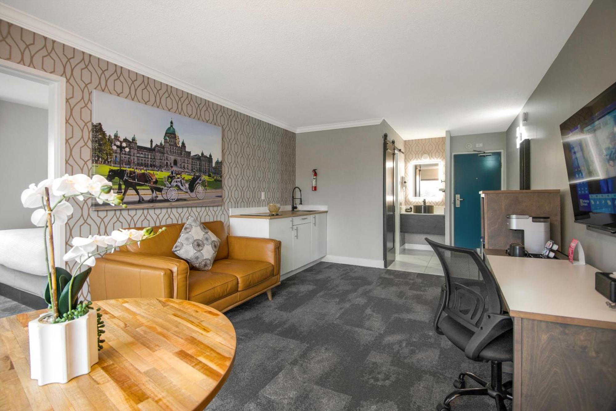 Suite met 1 Slaapkamer met Queensize Bed - Rookvrij
