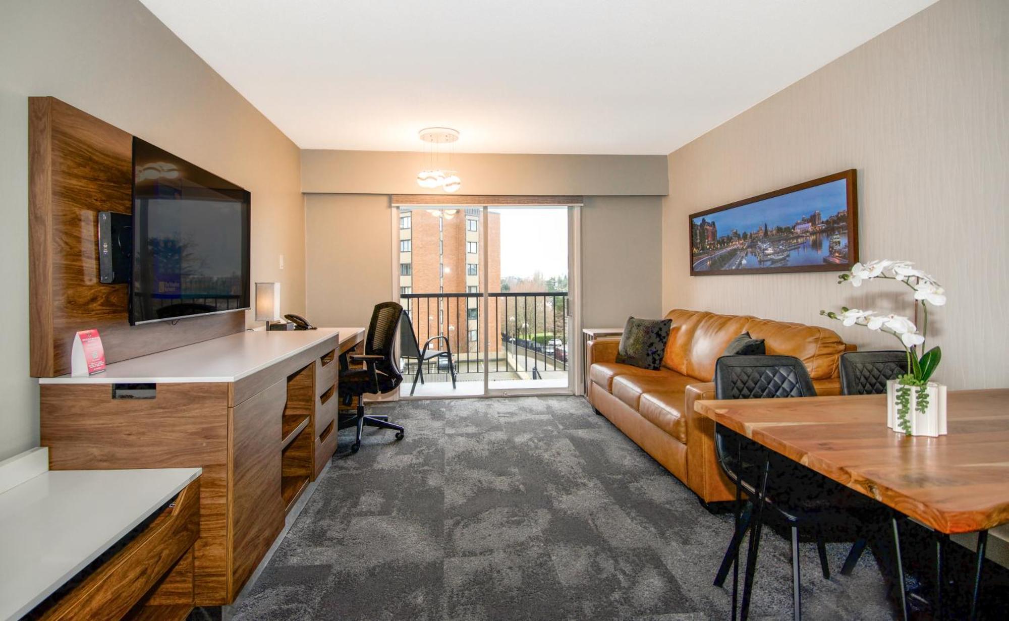 Suite met 1 Slaapkamer en 2 Queensize Bedden - Rookvrij