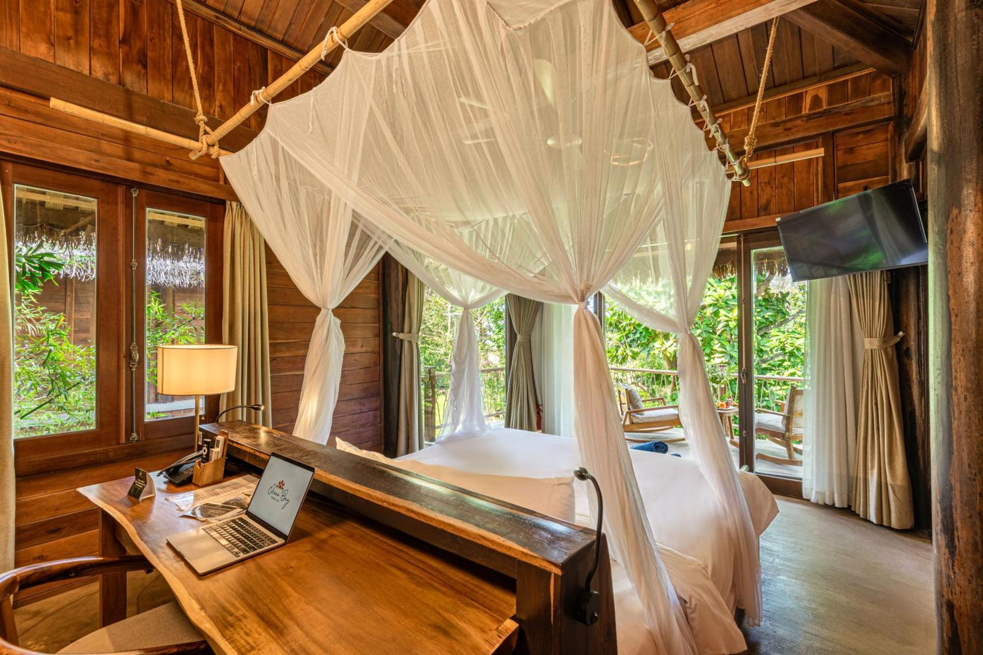 Bungalow Jungle Premium - cama extragrande