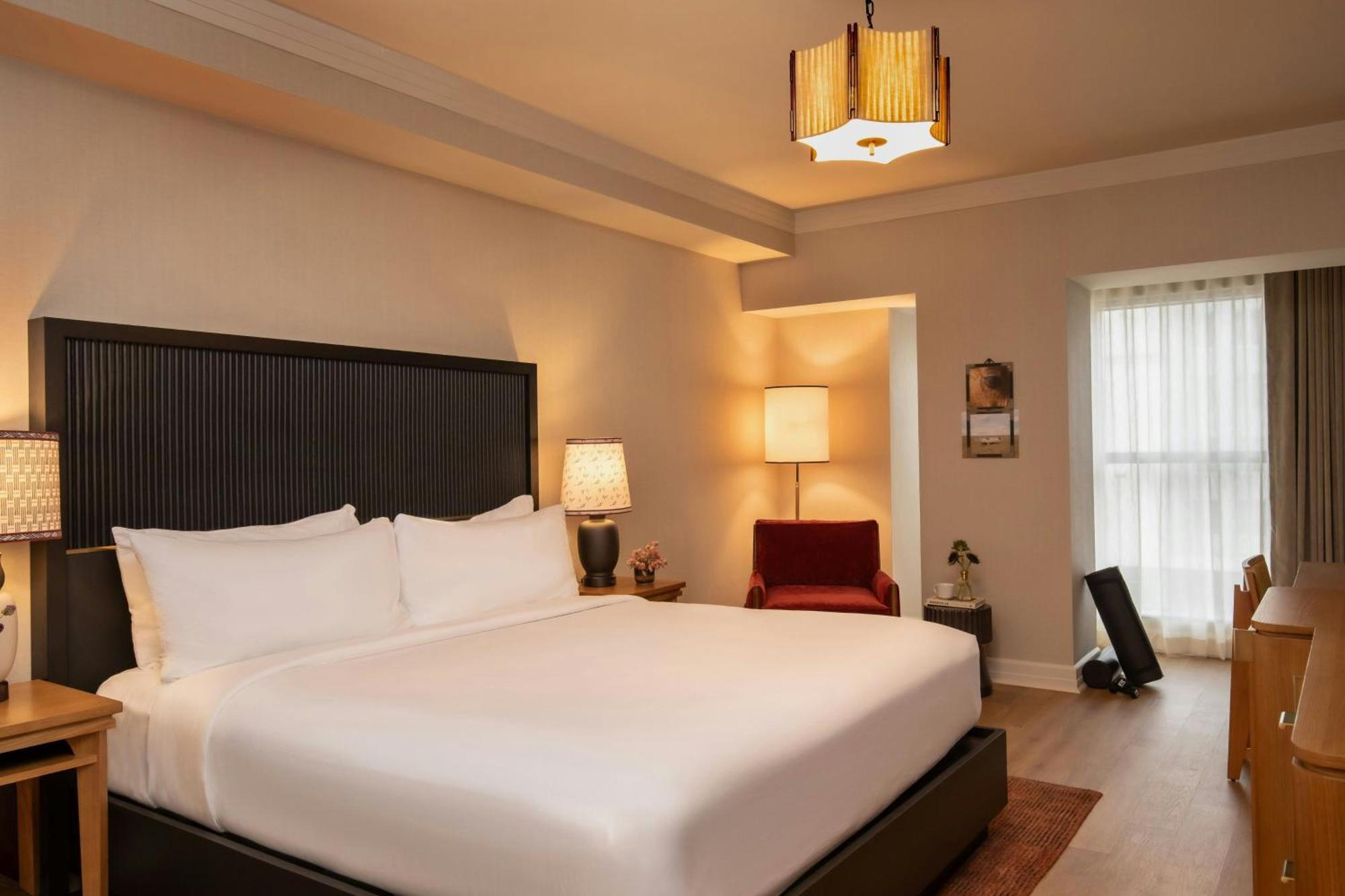 Premium Kamer met Kingsize Bed en Uitzicht op de Stad - Hoge Verdieping