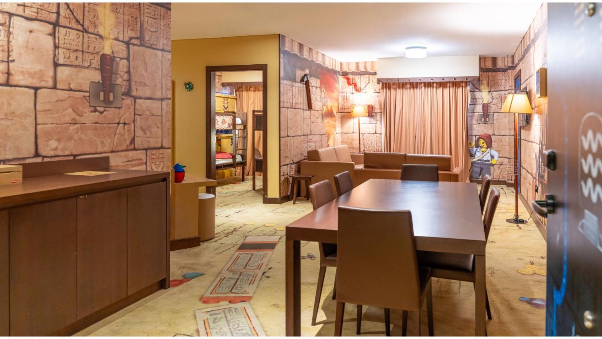 ADVENTURE Fully Themed Family Suite Complimentary Park Access Creative Workshops Room Treasure Hunt Kids Activities