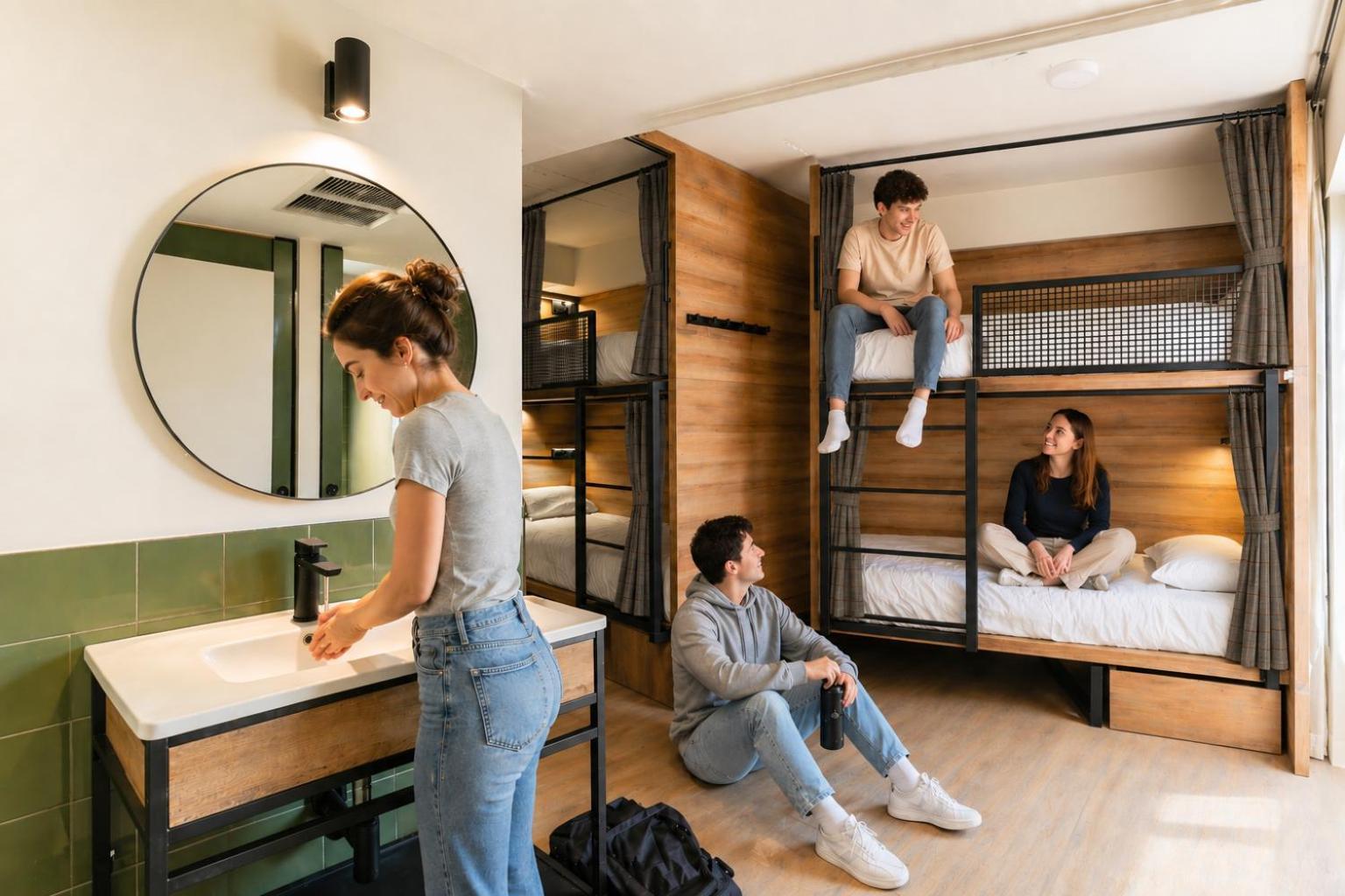 Bed 6 Bed Basic Dorm