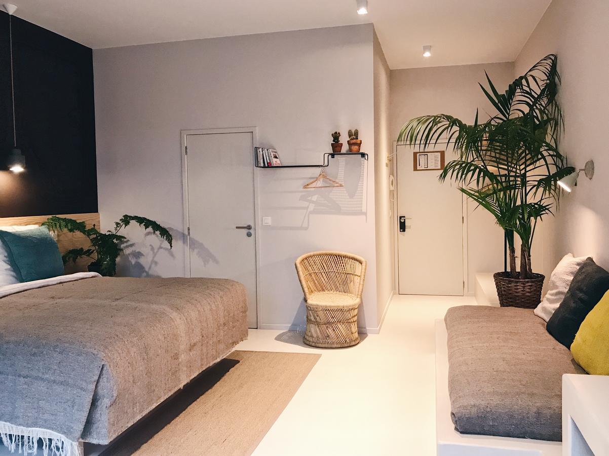 Chambre Familiale pour 3 Lits Jumeaux avec Vue sur le Jardin