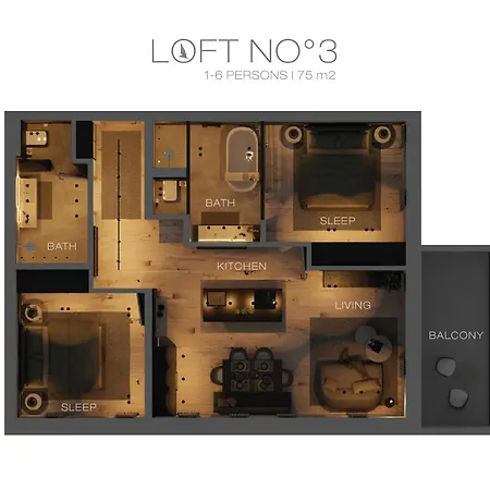 The Black Eagle Luxury Appartements-2