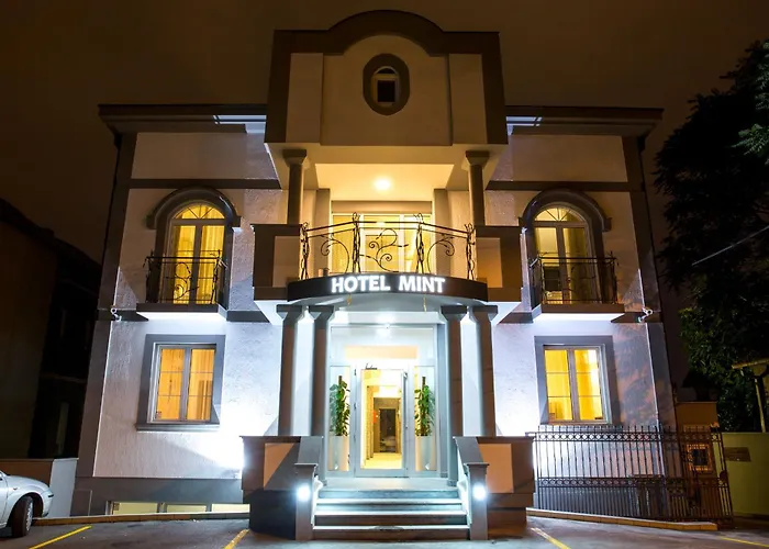 Centraal gelegen hotel: Garni Hotel Mint