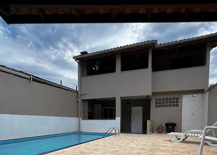 Casa De Praia Com Piscina