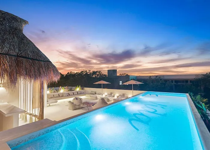 Casa Vida Luxury 6bd 7br Sleeps Up To 19 In Aldea Zama