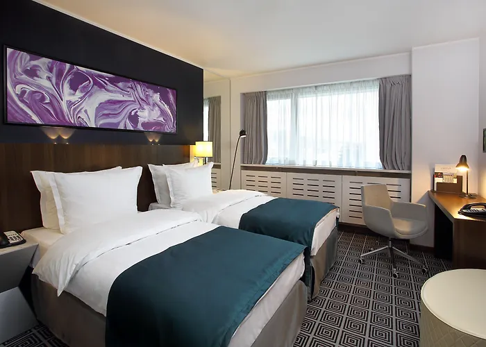 Luxury hotel only: Radisson Blu Hotel Lietuva