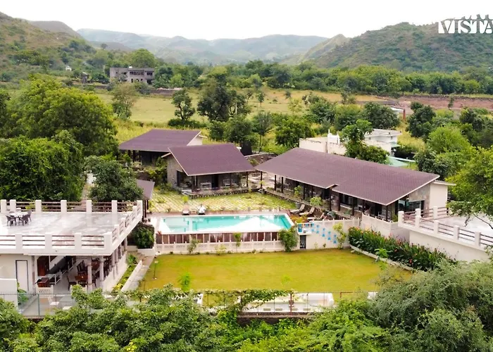 Vacation rental: Stayvista At The Earthen Boutique With Spacious Pool, Terrace, Lawn & Games