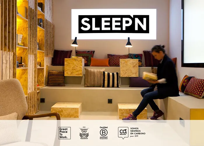 Hotel com vista: Sleep'N Atocha - B Corp Certified