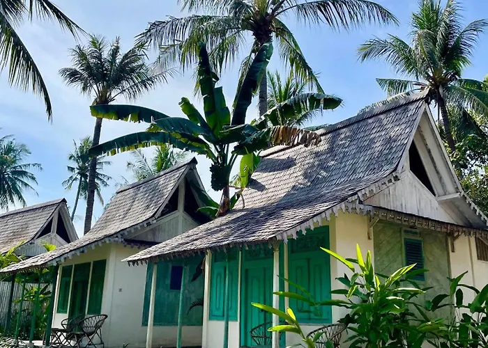 Hotels with a view Captain Coconuts Gili Air