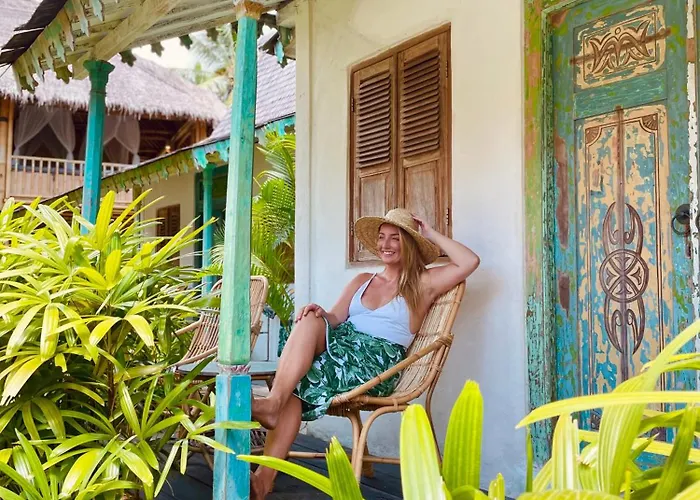 Hotels with a view Captain Coconuts Gili Air