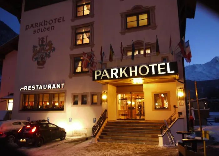 Centraal gelegen hotel: Parkhotel Sölden