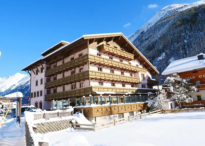 Centraal gelegen hotel: Parkhotel Sölden