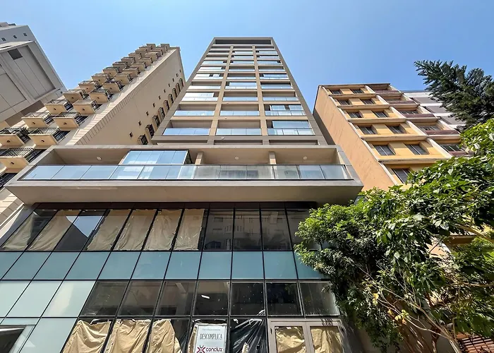 Hotel com piscina: Belint Bela Cintra: A 5 Minutos da Paulista com Piscina no Rooftop