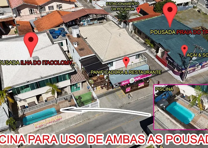 Hotel com piscina: Pousada Praia do Trapiche