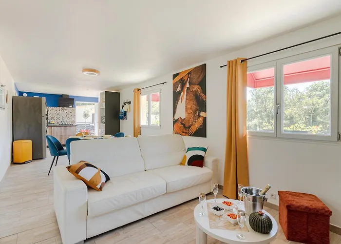 La Baule Pornichet Terrasse - Cuisine - Calme - Wifi - Parking Gratuit