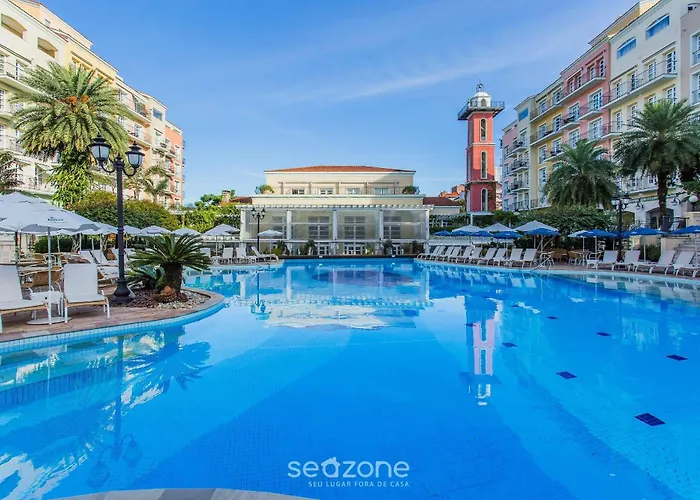 Confortáveis Studios no IL Campanario Resort ILCJR