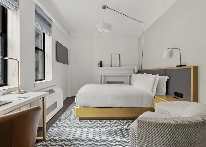 Luxury hotel only: Newly Renovated Rooms At Club Quarters Hotel Times Square, New York