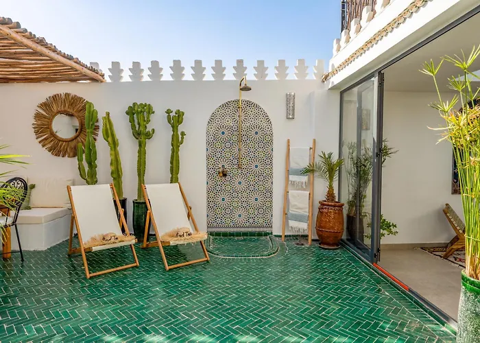 Riad privatisé terrasses et matin gourmand
