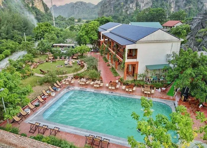 Jacuzzi hotel: Trang An Resort