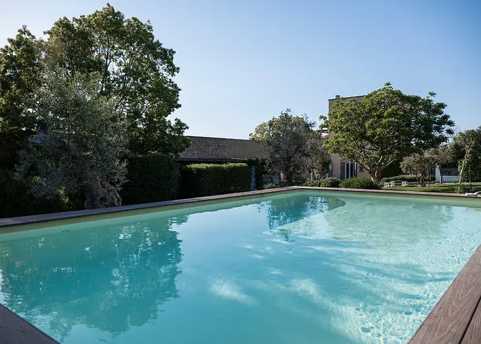 Villa con piscina: Masseria Li Foggi