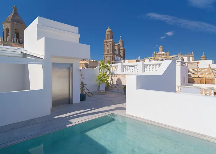 Hotel con piscina: Boutique Hotel Cordial La Niña de Vegueta