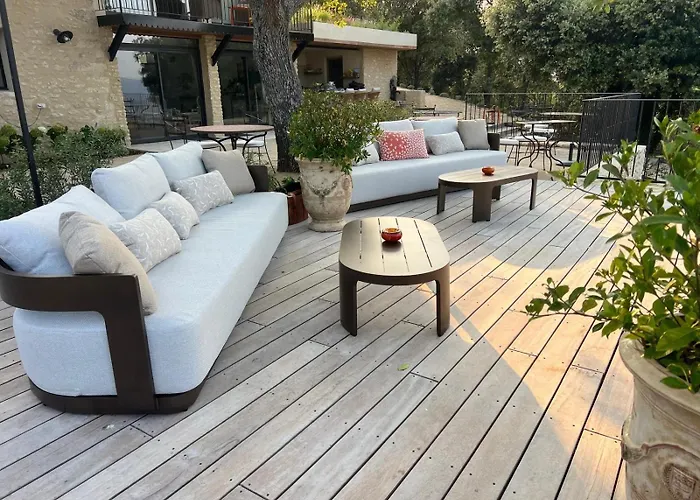 Hôtel avec vue: La Villa des Cèdres