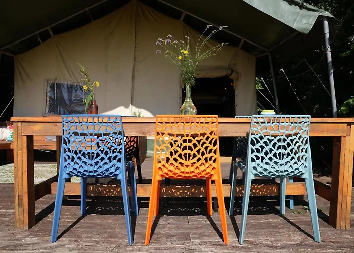 Hotel dichtbij College: Eco-Camping De Helleborus, Yurt, Bell&Safari tent, Pipo, Caravans, Dorms&Units