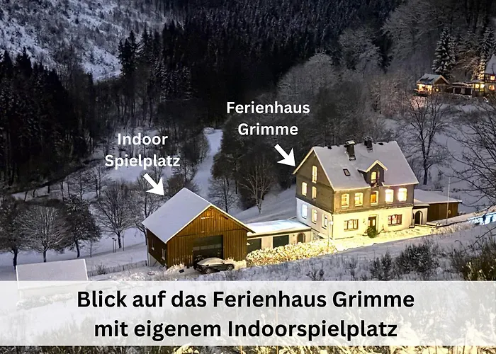 Grimme - 350M2, 18 Betten - Mit Indoorspielplatz, Pool, Grosser Terrasse, Grill, Sauna, Kicker, Dart, Uvm - Ideal Fuer Familien