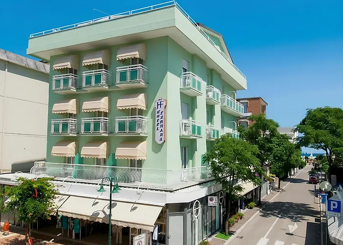 Hotel sulla spiaggia: Hotel Ferrara